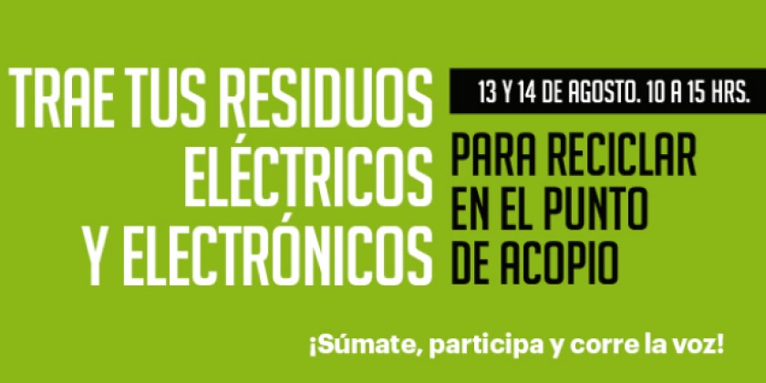 Súmate a la Campaña de Residuos Eléctricos y Electrónicos UC