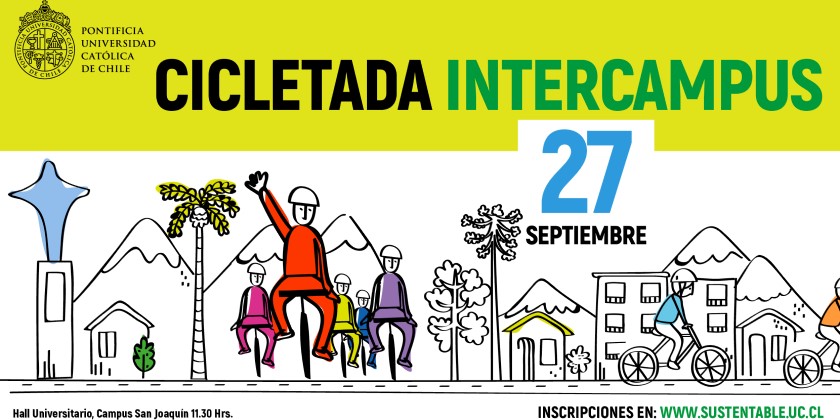 La semana de la Movilidad Sustentable lo celebraremos con la Cicletada Intercampus UC