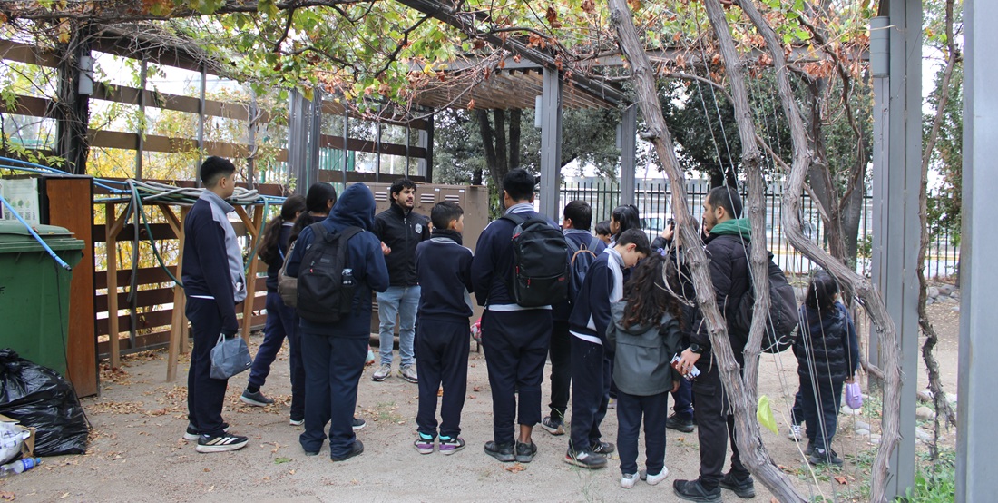 De huertos a forestación: programa de Educación Medioambiental cierra exitoso semestre