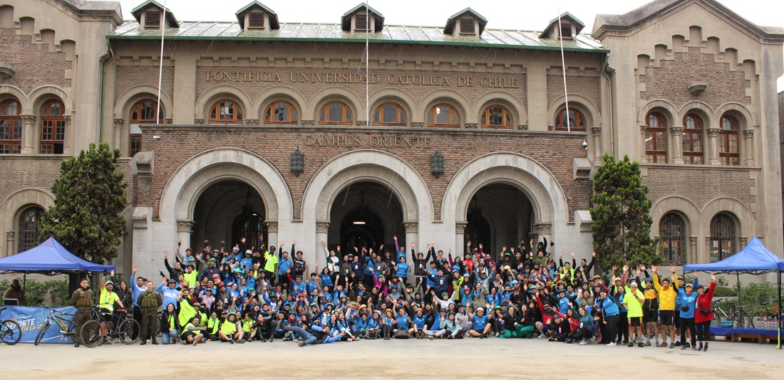 Cicletada Intercampus UC 2025: comunidad, pedaleo y lluvia en el regreso