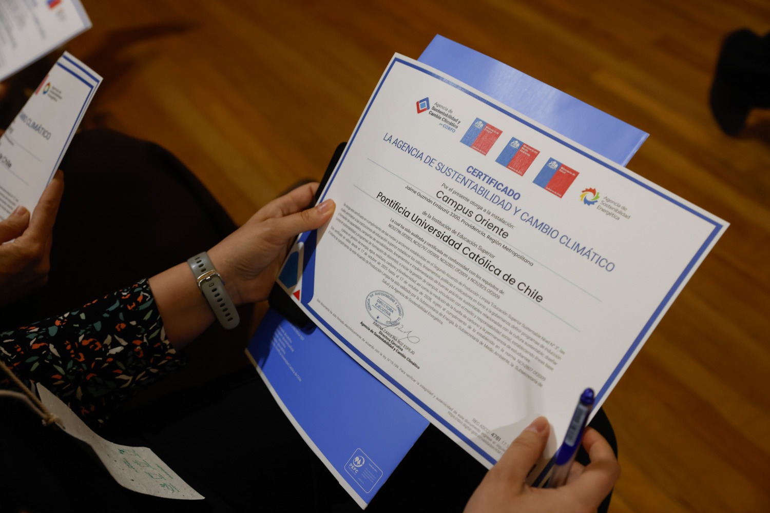 Ceremonia de reconocimiento II Acuerdo de Producción Limpia